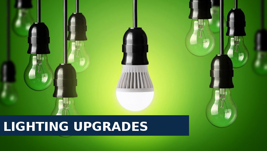 Lighting upgrades Shepperton